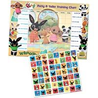 Los mejores  - Paper Projects- Tabla de recompensas de Entrenamiento y Orinal de Bing y Pegatinas Reutilizables (01.70.30.014)